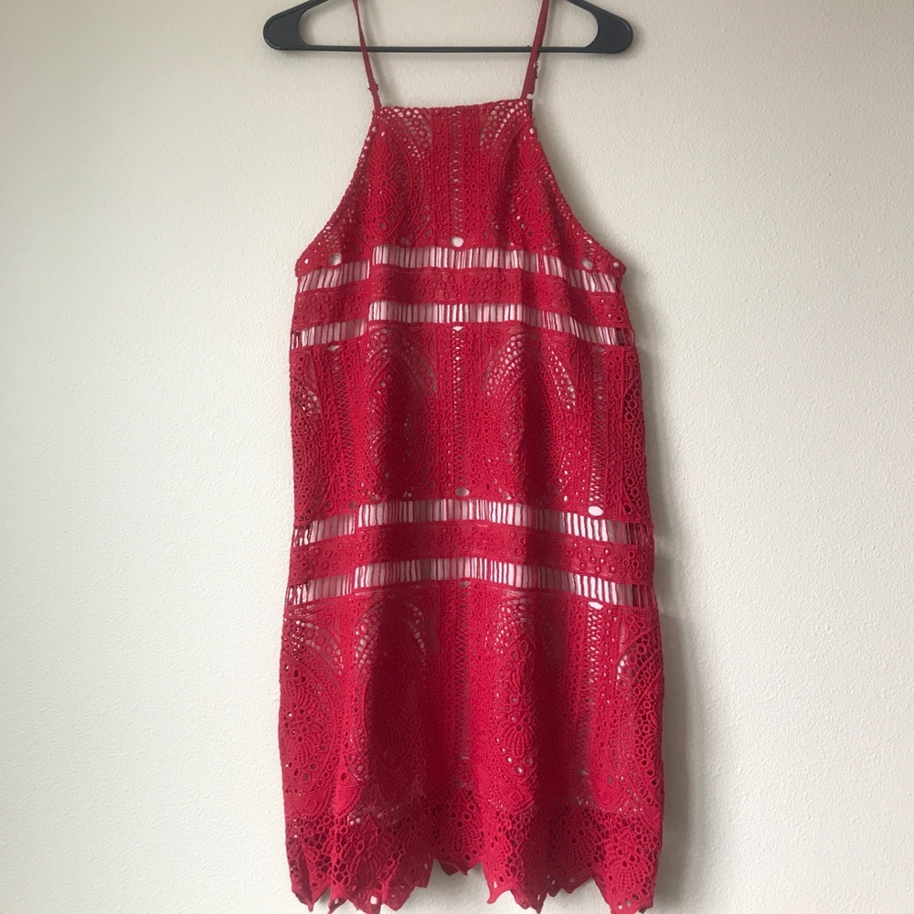 Red dress